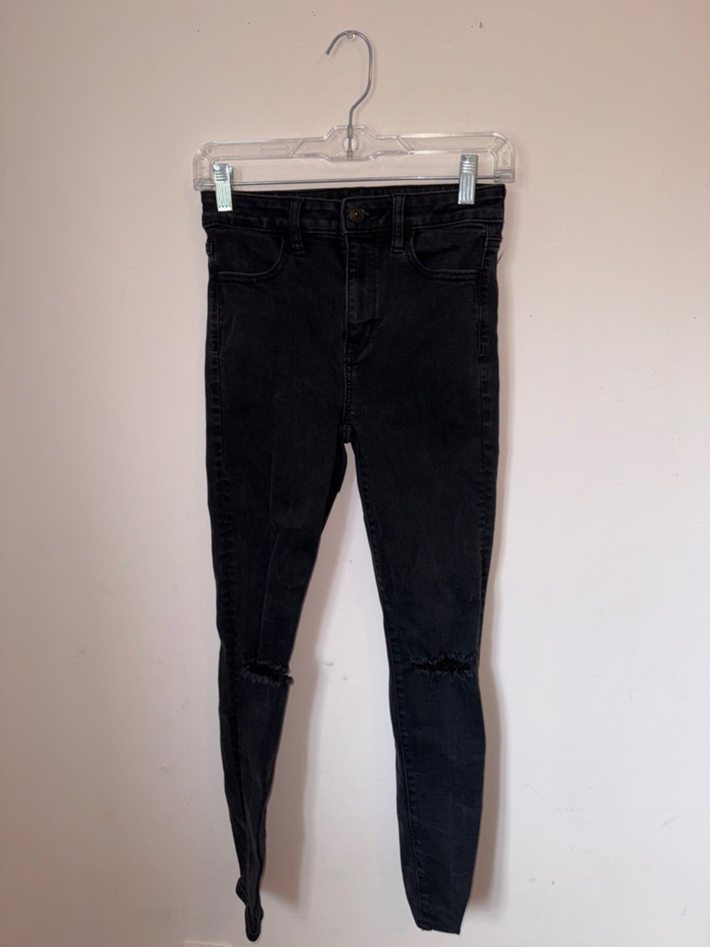 Women’s Black High-Rise Skinny Jeans